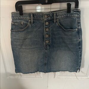 Lucky Brand Blue Denim Skirt